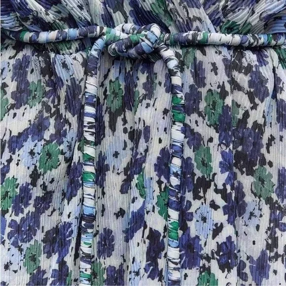 ZARA Printed Pleated Jumpsuit - Picture 6 of 6